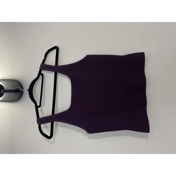 Aritzia Babaton Sculpt Knit Squareneck Size Large - Picture 1 of 9